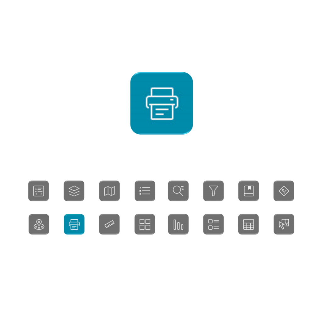 Export Map - Gray